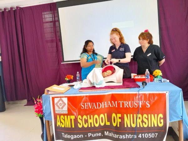 Australian Visit at A.S.M.T. School of Nursing — photo 2