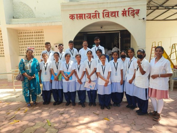 Kamayani Visit at A.S.M.T. School of Nursing — photo 1