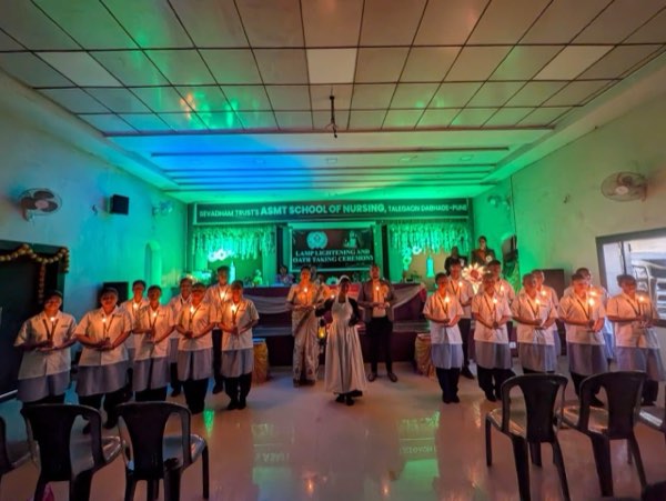 Lamp Lighting Ceremony at A.S.M.T. School of Nursing — photo 3