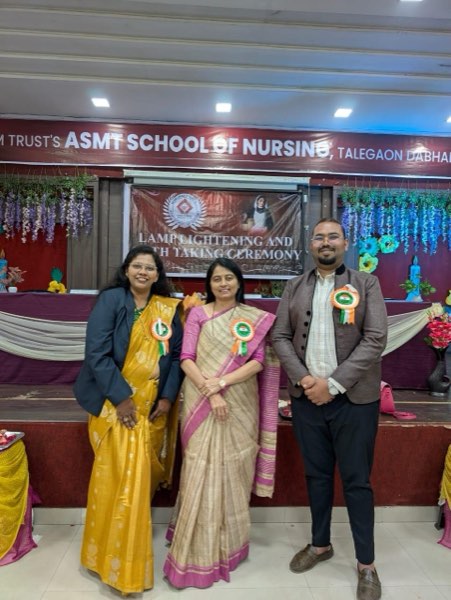 Lamp Lighting Ceremony at A.S.M.T. School of Nursing — photo 5