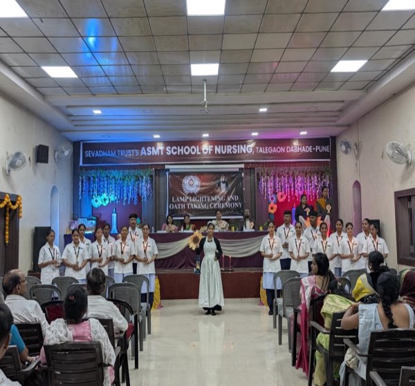 Lamp Lighting Ceremony at A.S.M.T. School of Nursing — photo 6