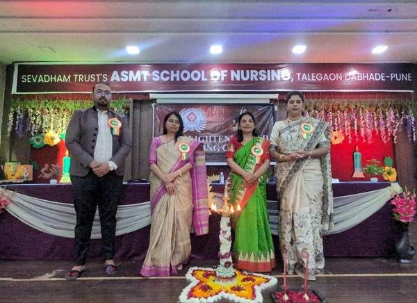 Lamp Lighting Ceremony at A.S.M.T. School of Nursing — photo 7