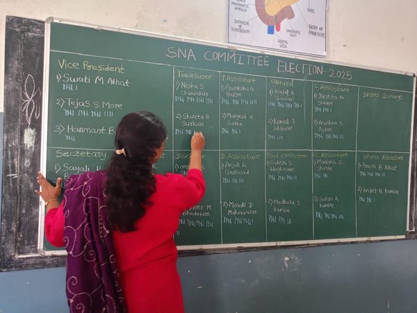 SNA Committee Election at A.S.M.T. School of Nursing — photo 1