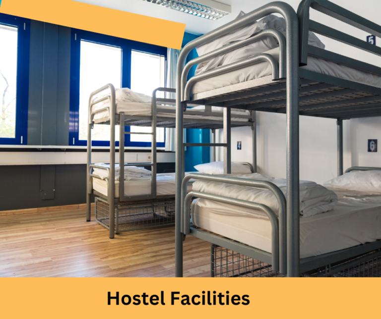 Girls' hostel at the institute
